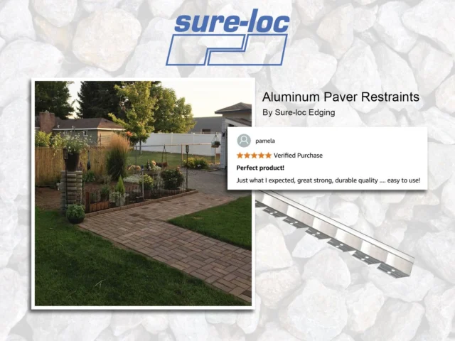 Sure Loc Steel Landscape Edging Stakes Fuuner Corrugated Metal Garden